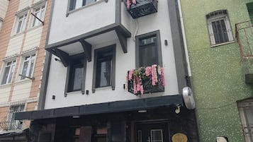 Fassade der Unterkunft