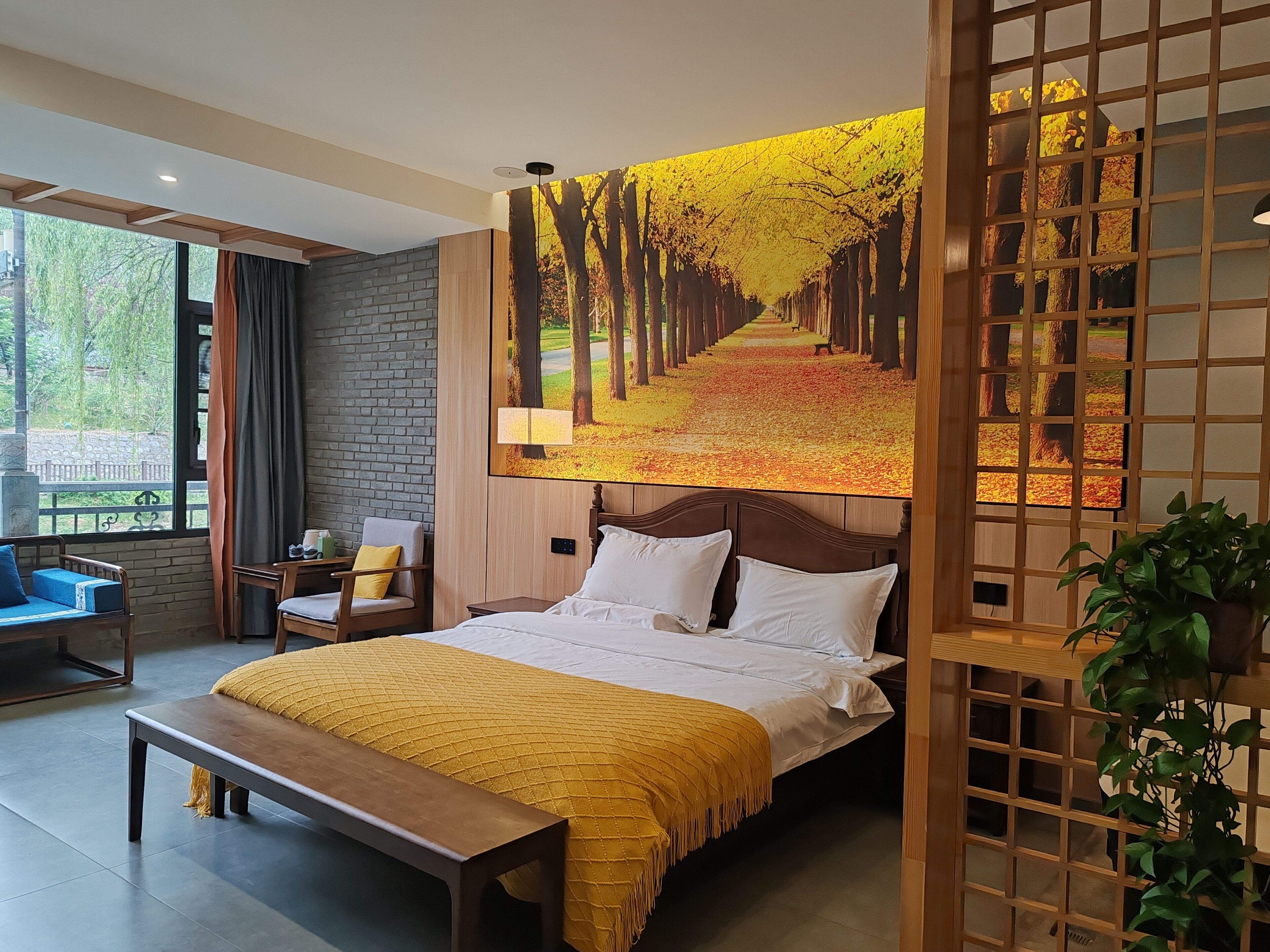 滨河套房 | 遮光布/窗簾、隔音、熨斗/熨衣板、免費無線上網