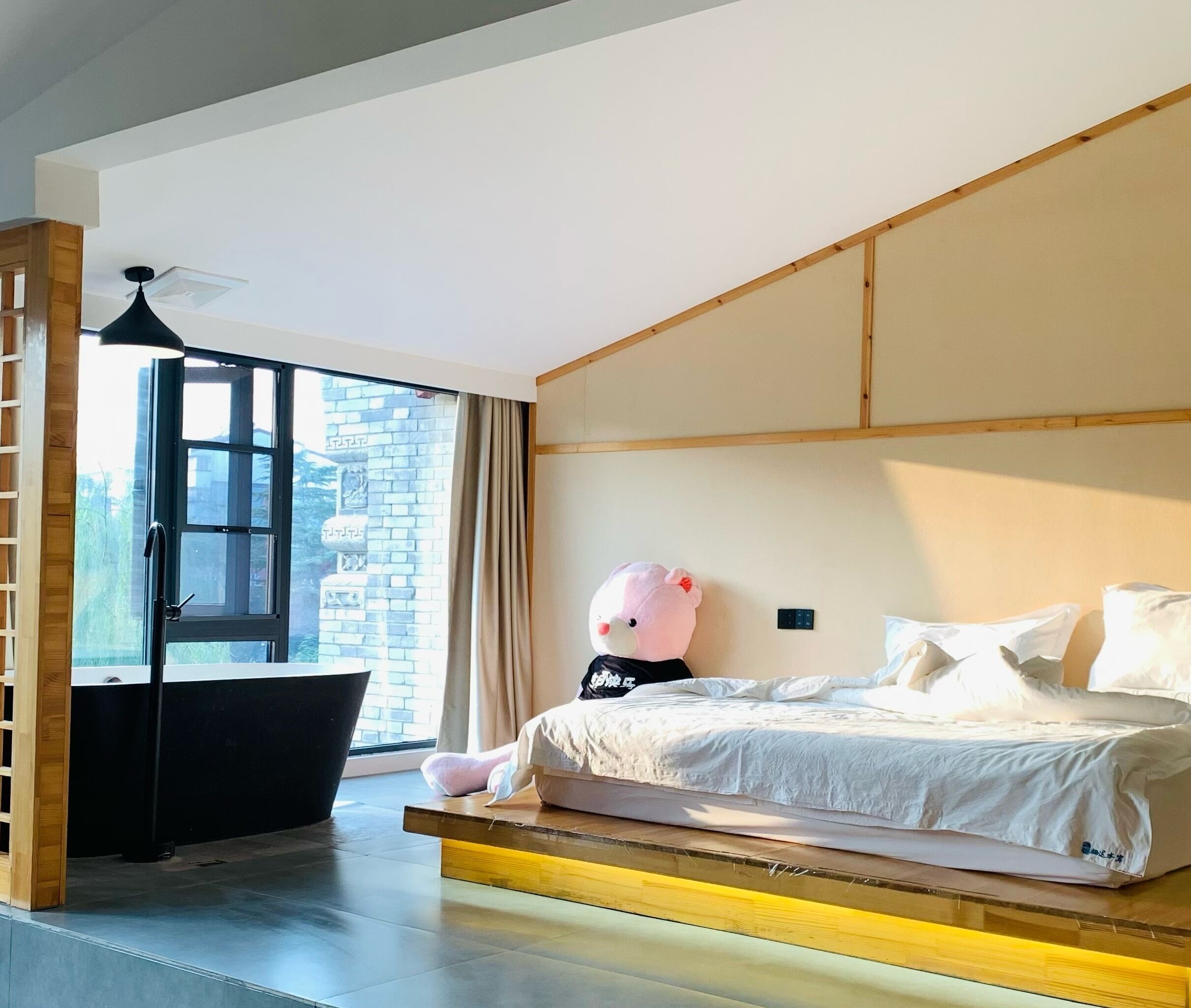 日式雙人房, 河景 | 遮光布/窗簾、隔音、熨斗/熨衣板、免費無線上網