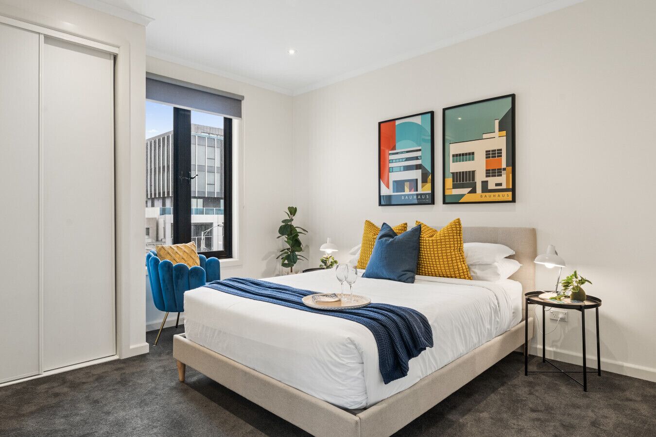 2 bedrooms, desk, iron/ironing board, travel cot