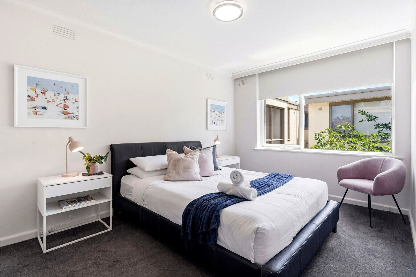 2 bedrooms, iron/ironing board, travel crib, WiFi