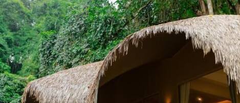 Fassade der Unterkunft