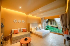 ดีลักซ์วิลล่า, ระเบียง | โต๊ะทำงาน, Wi-Fi ฟรี