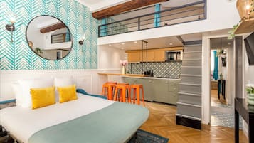 Appartement | Woonruimte | Een 32-inch smart-tv met kabelzenders, Netflix en streamingdiensten