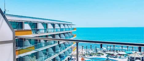 Chambre Standard Double ou avec lits jumeaux, balcon, vue mer | Équipements de la chambre