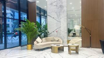 Sitzecke in der Lobby