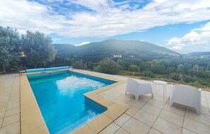 Una piscina riscaldata