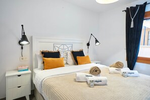 2 bedrooms, iron/ironing board, travel crib, free WiFi