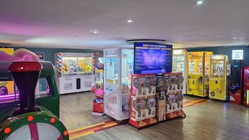 Maison, 3 chambres, fumeur, patio | Salle de jeux