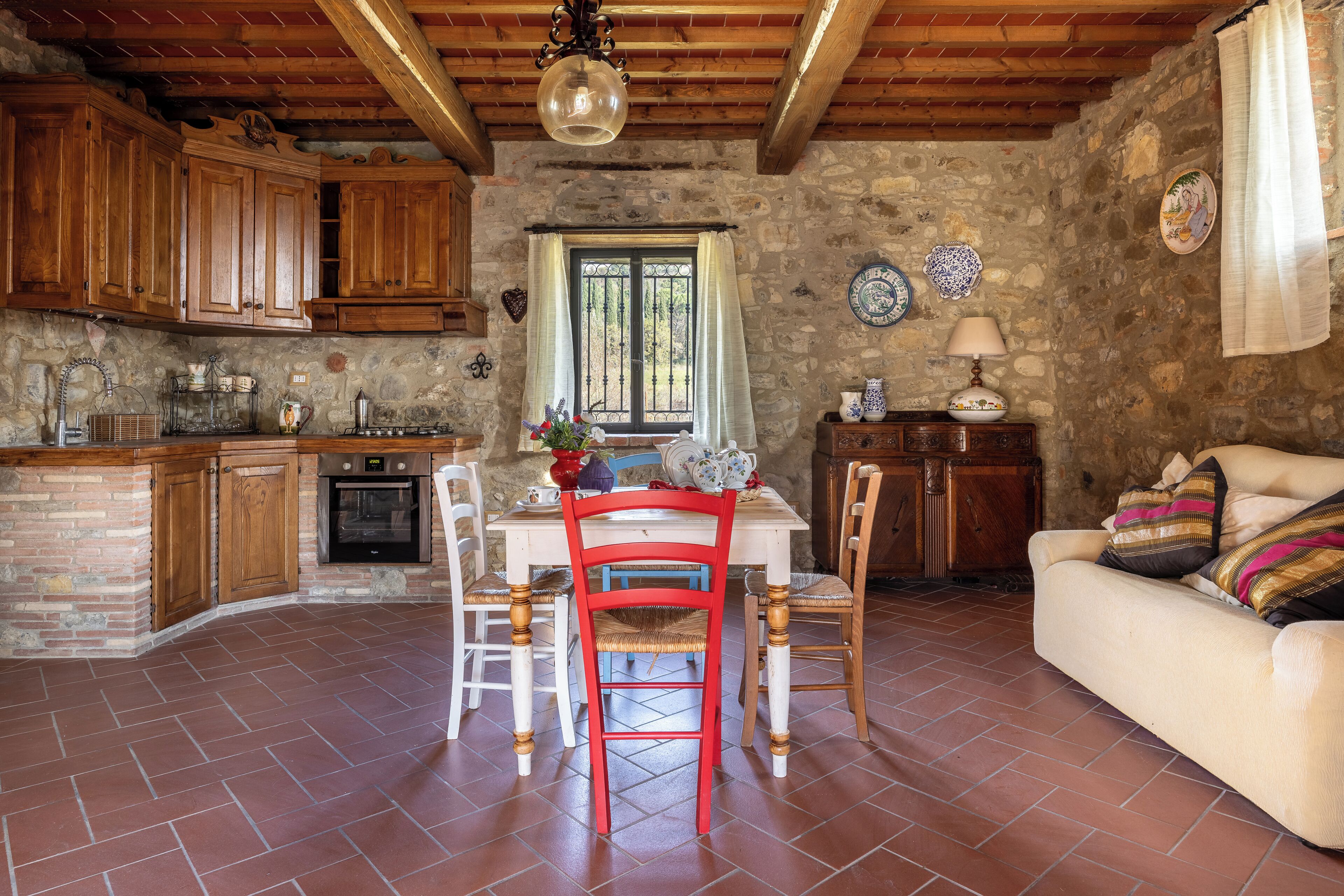 平房, 1 張標準雙人床 | 起居區