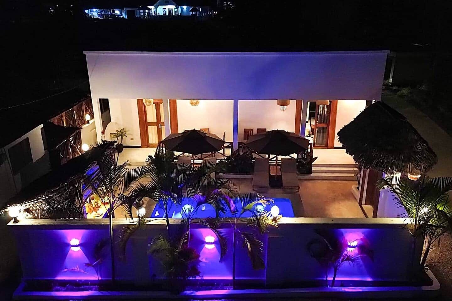 Àrea exterior de l'allotjament