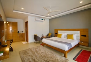 Deluxe Double Room, Balcony, Resort View | Desk, laptop workspace, free WiFi