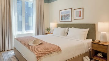 1 bedroom, travel crib, free WiFi, bed sheets