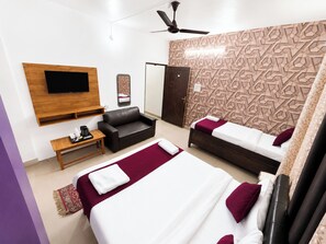 Deluxe Triple Room, Air conditioning | View from room