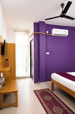Familie tweepersoonskamer, airconditioning | Hypoallergeen beddengoed, geluiddichte muren, gratis wifi