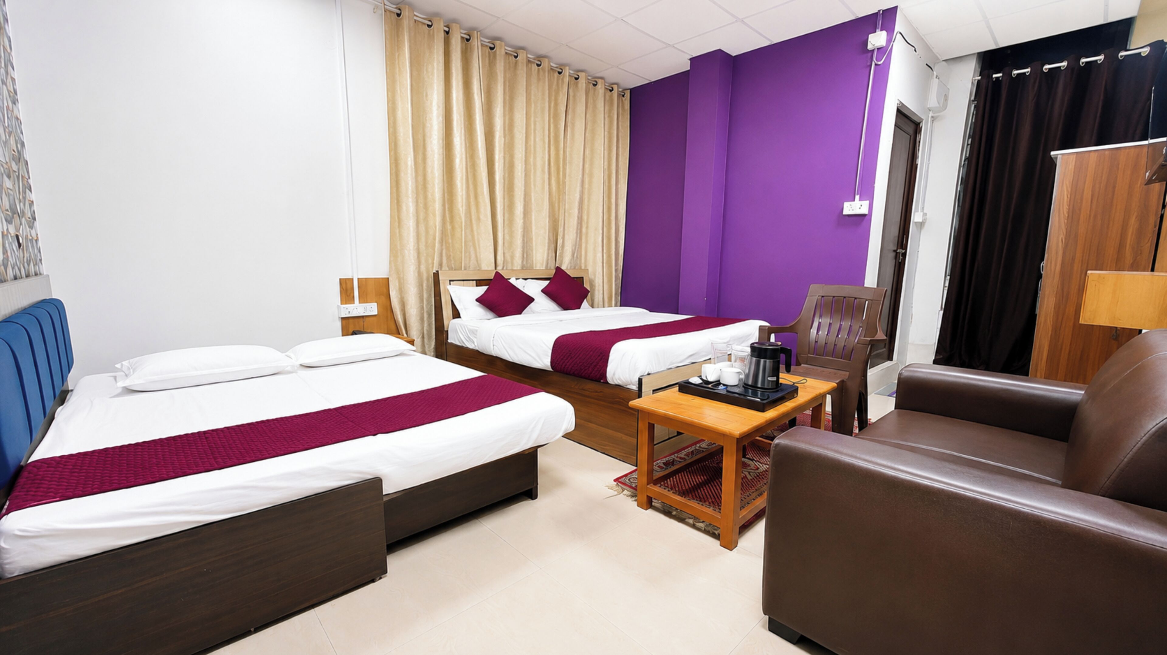 Family Double Room, Air conditioning | View from room