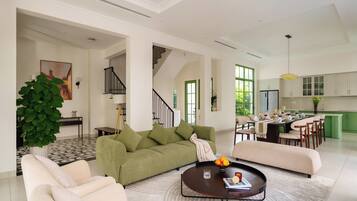 Villa | Living area | Flat-screen TV
