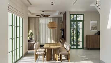 Luxury Villa, Garden View | Living area