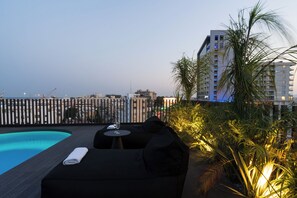 Terrasse sur le toit