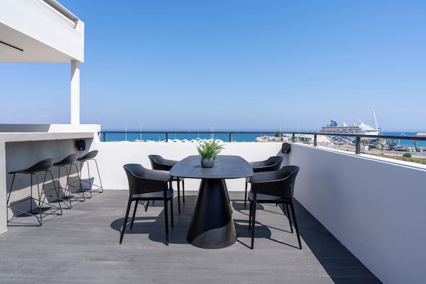 Rooftop terrace