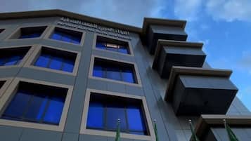 Majoituspaikan julkisivu