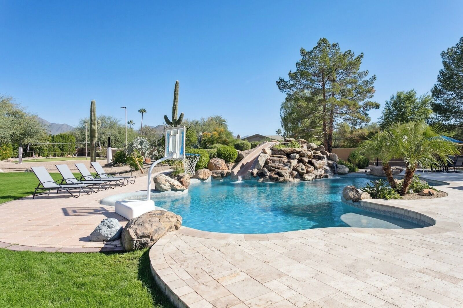 Una piscina climatizada