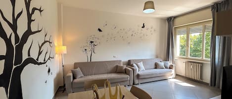 Televisio, DVD-soitin, kirjoja