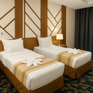 Deluxe Double or Twin Room | Minibar, in-room safe, desk, free WiFi