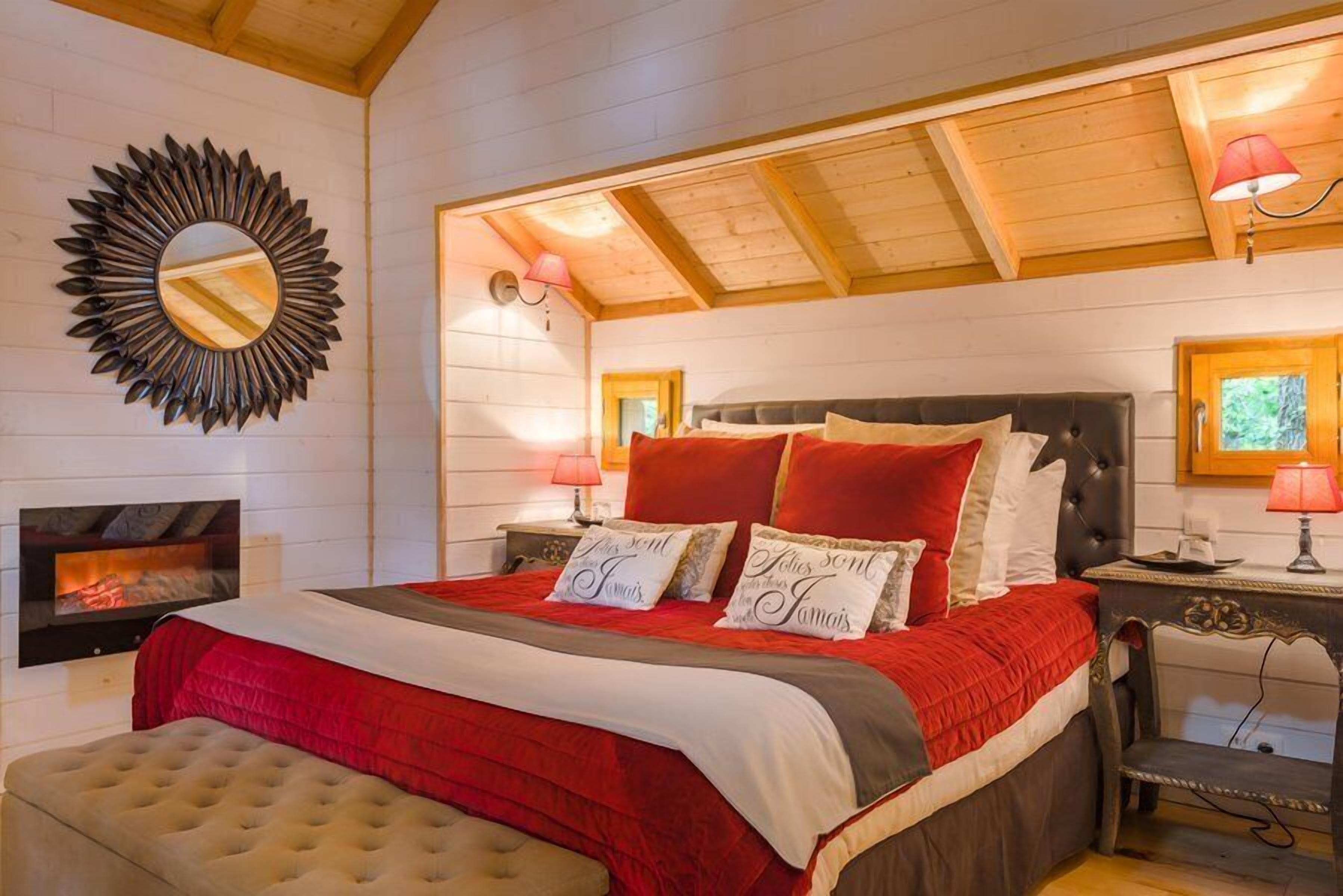 Cabane VENITIENNE, perchée avec SPA privatif | Bộ đồ giường cao cấp, bộ trải giường 