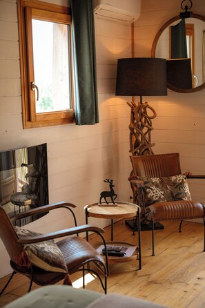 Cabane DAIMS plain pied, SPA privatif et vue panoramique