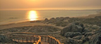 Casa frente a la playa