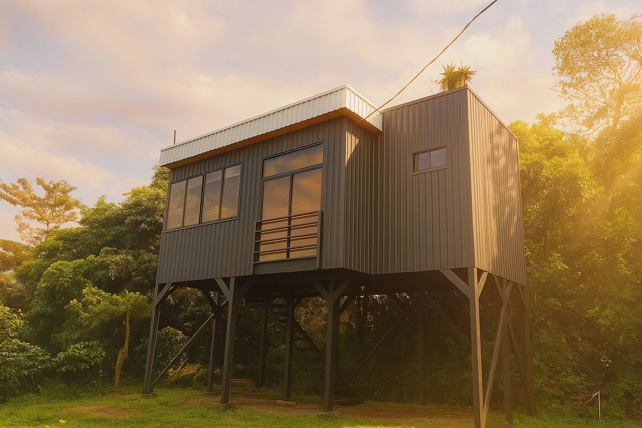 Casa, 1 habitación, para fumadores, vista a la montaña | Exterior