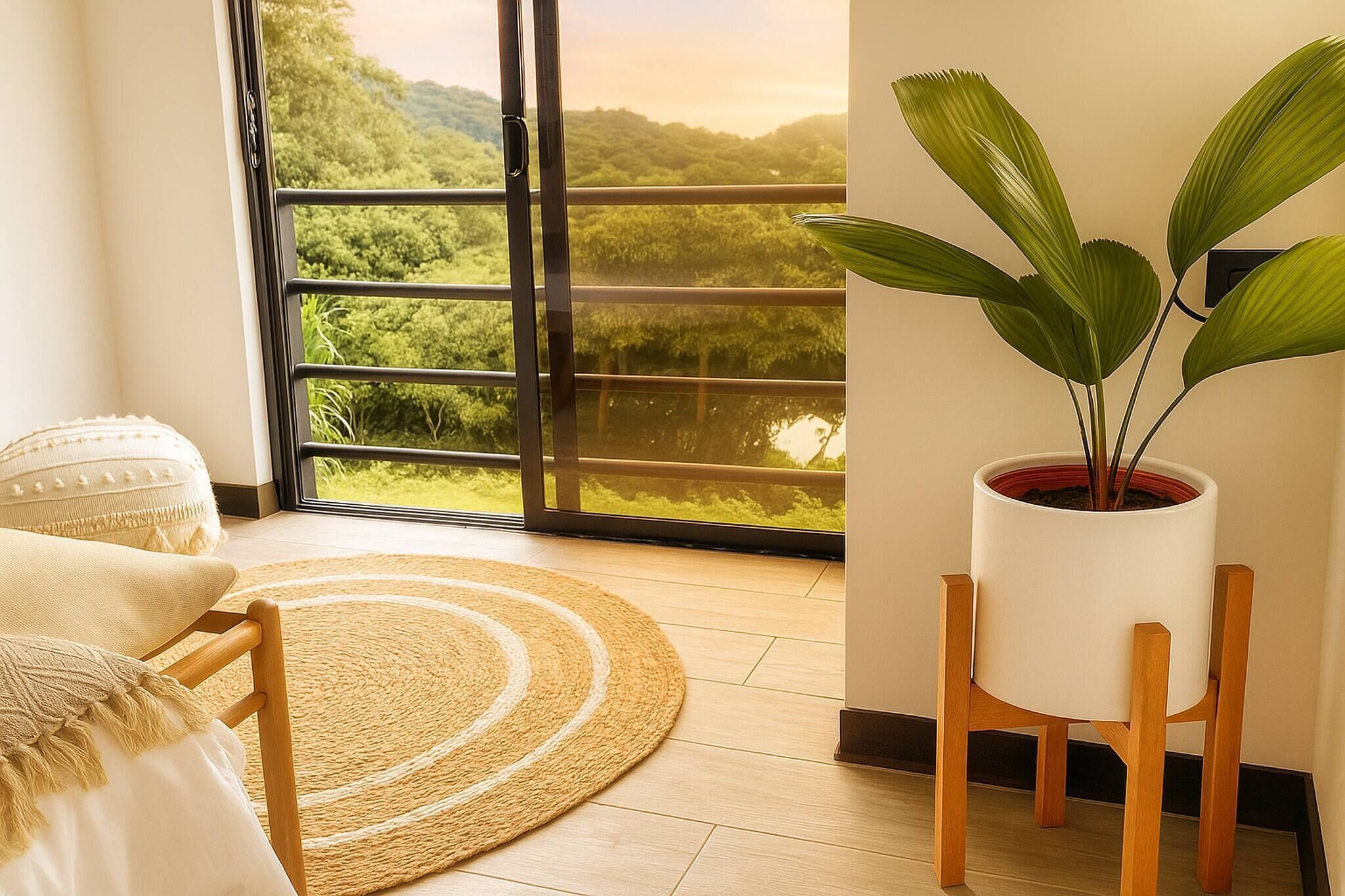 Casa, 1 habitación, para fumadores, vista a la montaña | Balcón