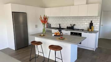 Signature Duplex, Patio, Garden View | Private kitchen