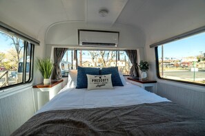 1 bedroom, iron/ironing board, WiFi, bed sheets - Pet-Friendly Airstream Stay Near Whiskey Row in Prescott AZ (Prescott)