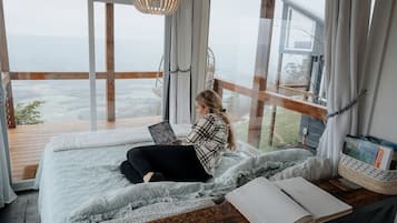 1 多间卧室、WiFi、床单