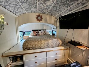 1 غرفة نوم وملاءات أسرّة