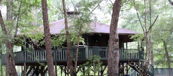 Georgia's Family-Friendly Octagon Cabin Getaway in Claxton