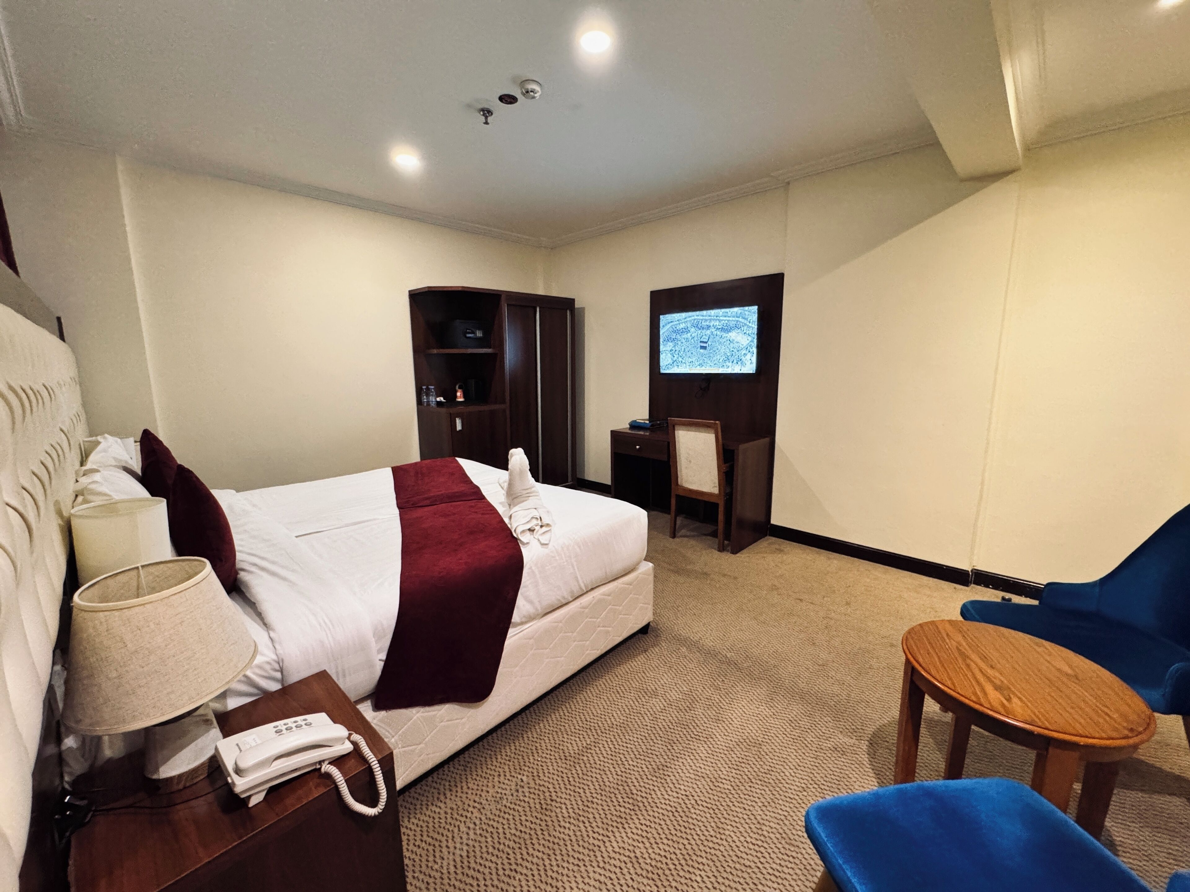 Skrivbord och gratis wi-fi