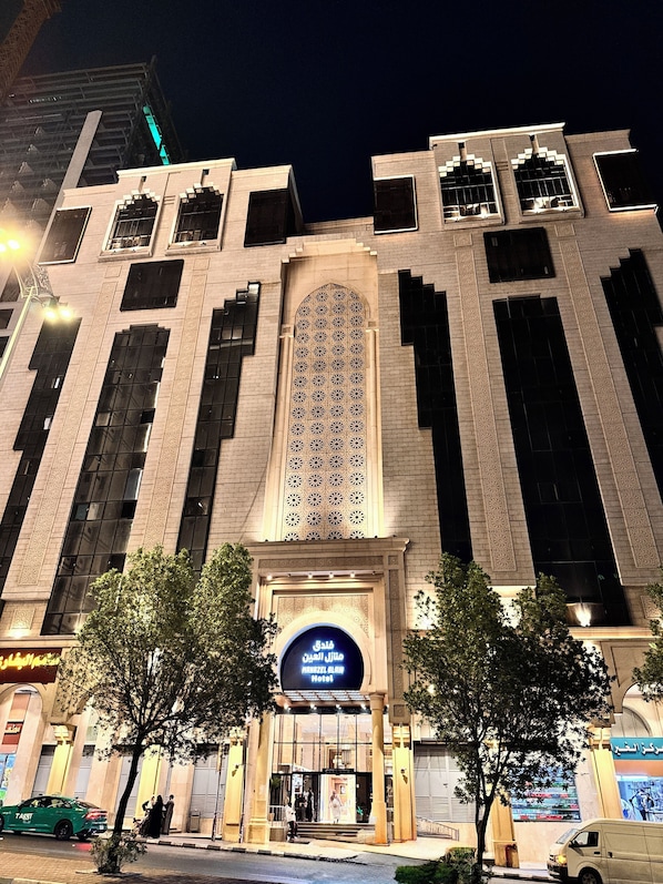 Façade de l’hébergement