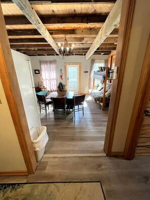 Interior - Two-Story Cabin Rental for Large Groups along Hamilton Creek in Marble Falls, Texas (Marble Falls)