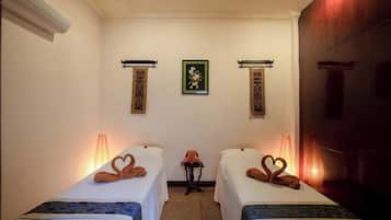 Een Turks bad/hammam, lichaamsbehandelingen, aromatherapie, body scrubs