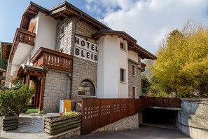 Fassade der Unterkunft