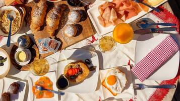 Tägliches inbegriffenes Frühstücksbuffet