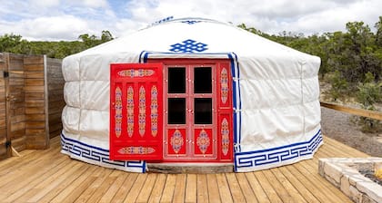 Romantic Secluded Yurt Perfect for Couples in Wimberley, Texas