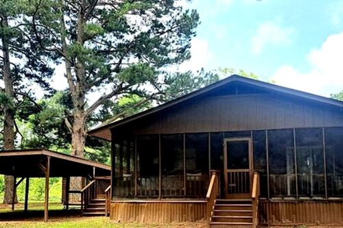 The Gator Den at Caddo Lake in Karnack, Texas
