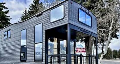 Chic Tiny House with Lofted Interior Perfect for a Family Escape in Texas