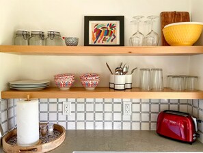 Interior - Efficiency-Style Cabin with Spa Lovely for a Couples Escape in Hunt, Texas (Hunt)