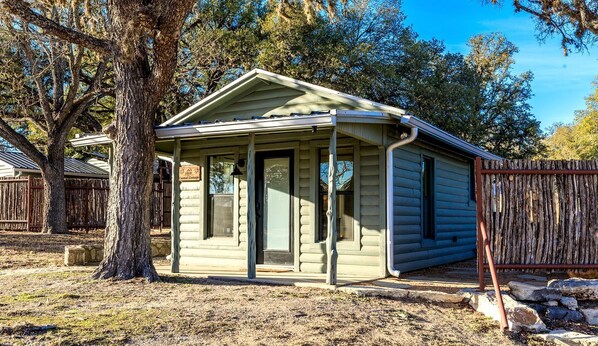 Exterior - Pet-Friendly Glamping Cabin, with River Access in Ingram, Texas (Hunt)