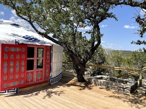 Exterior - Cozy Yurt with Hot Tub Surrounded by Nature in Dripping Springs, Texas (Dripping Springs)